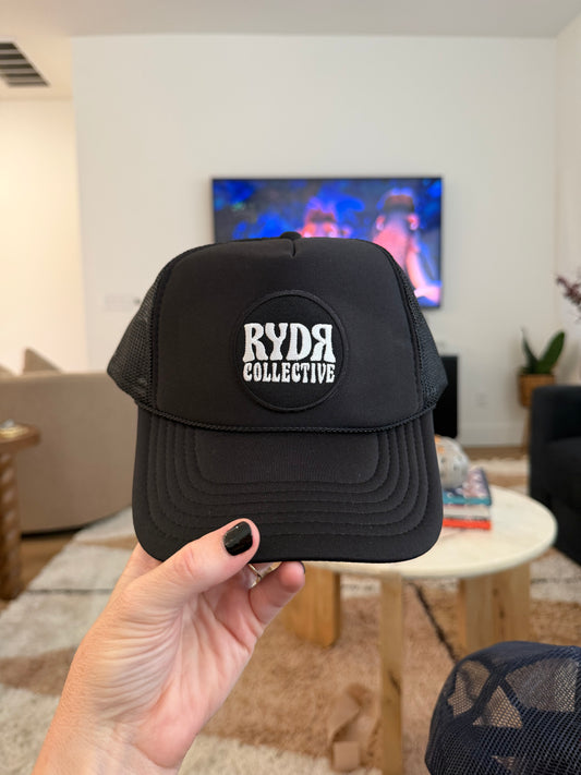 Patch hat black