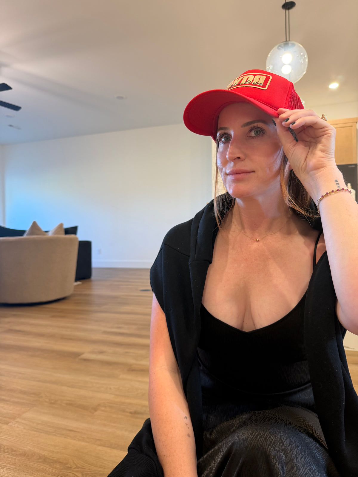 Patch hat red