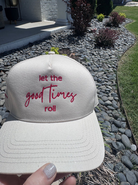 Let the good times roll - trucker hat
