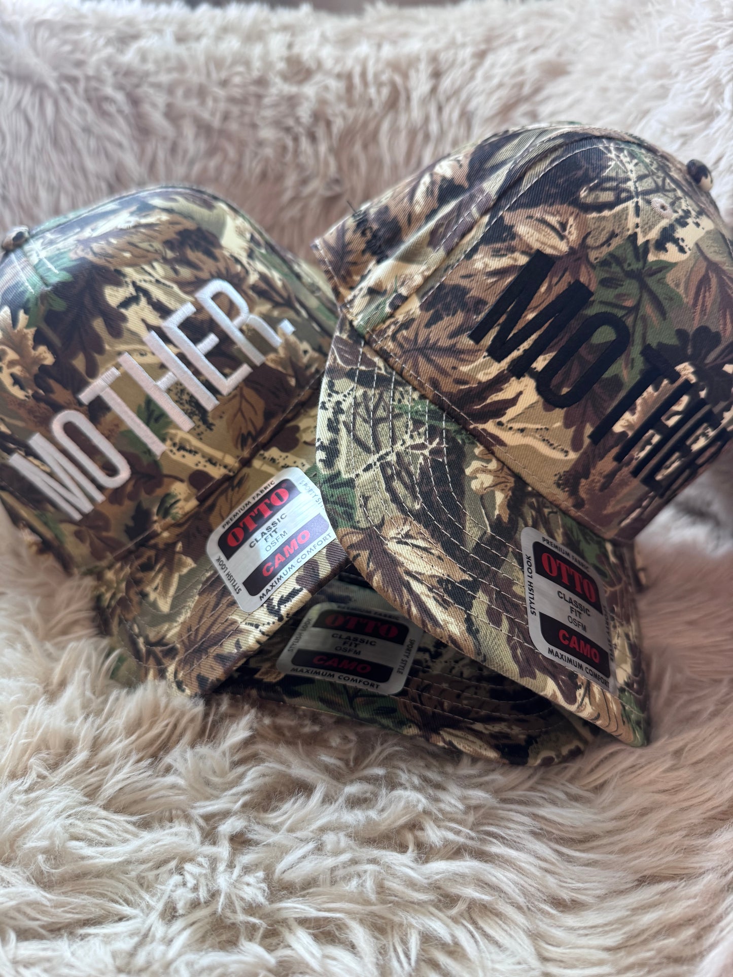 Mother trucker hat- BLACK