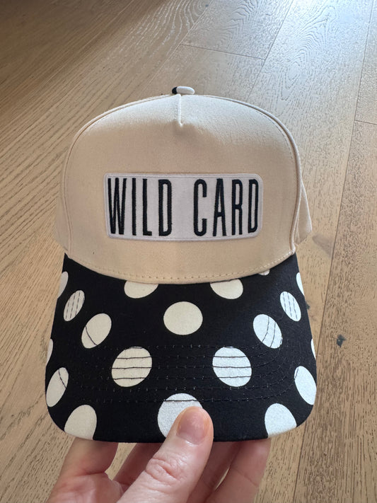 Patch hat- wild card