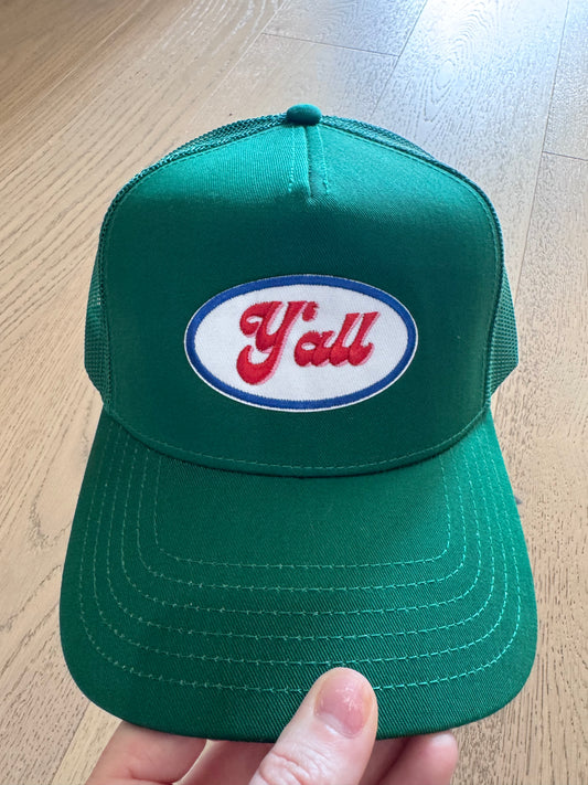 Patch hat- yall